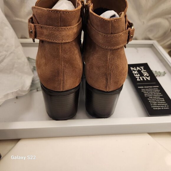 Naturalizer "Lydia" Brown Leather Booties. NIB. Size 9.5 - Picture 11 of 14
